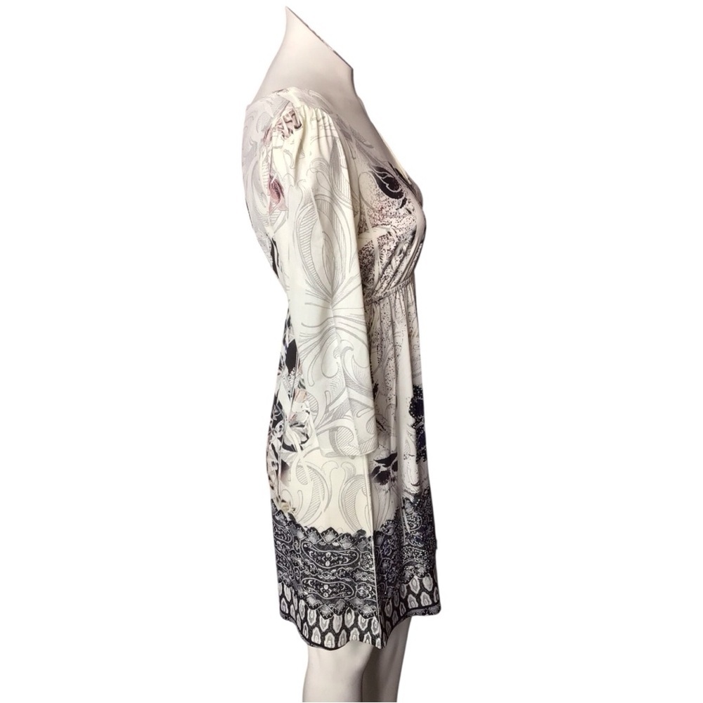 S-Twelve Abstract Patterned Dress - Picture 3 of 5